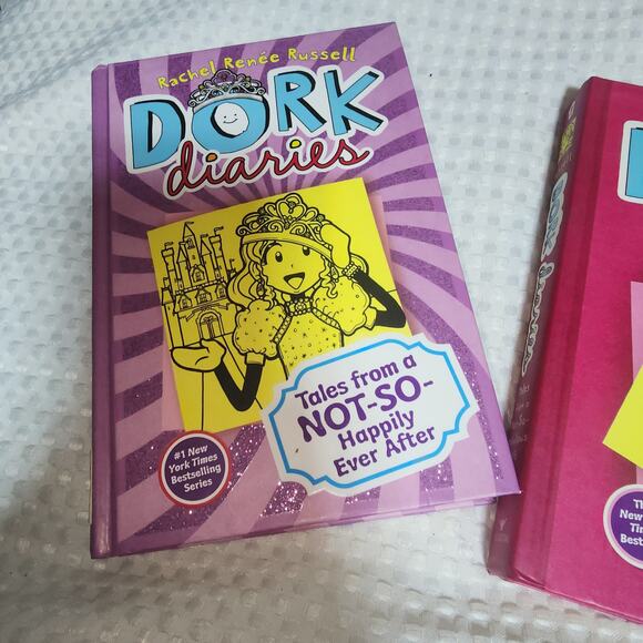 DORK DIARIES EUC 3 BOOK SET HARDBACK - Picture 2 of 6